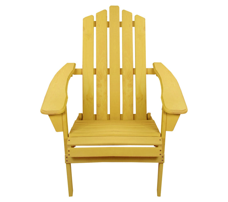 Northlight 36" Classic Folding Wooden AdirondacChair — View 4