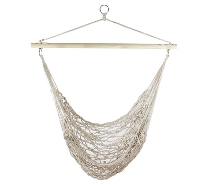 Northlight 44" x 39" Cotton Macrame Hammock Char