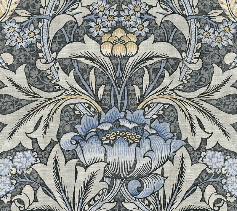 Next Wall Morris Flower Peel and Stick Wallpaper — View 3