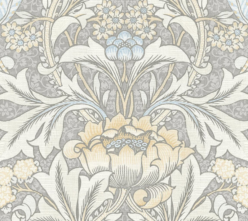Next Wall Morris Flower Peel and Stick Wallpaper — View 7