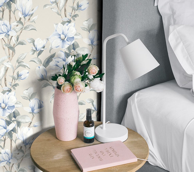 Next Wall Magnolia Trail Floral Peel and StickWallpaper — View 9