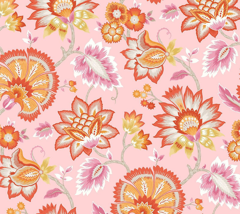 Next Wall Jacobean Blossom Floral Peel and Stick Wallpaper — View 9