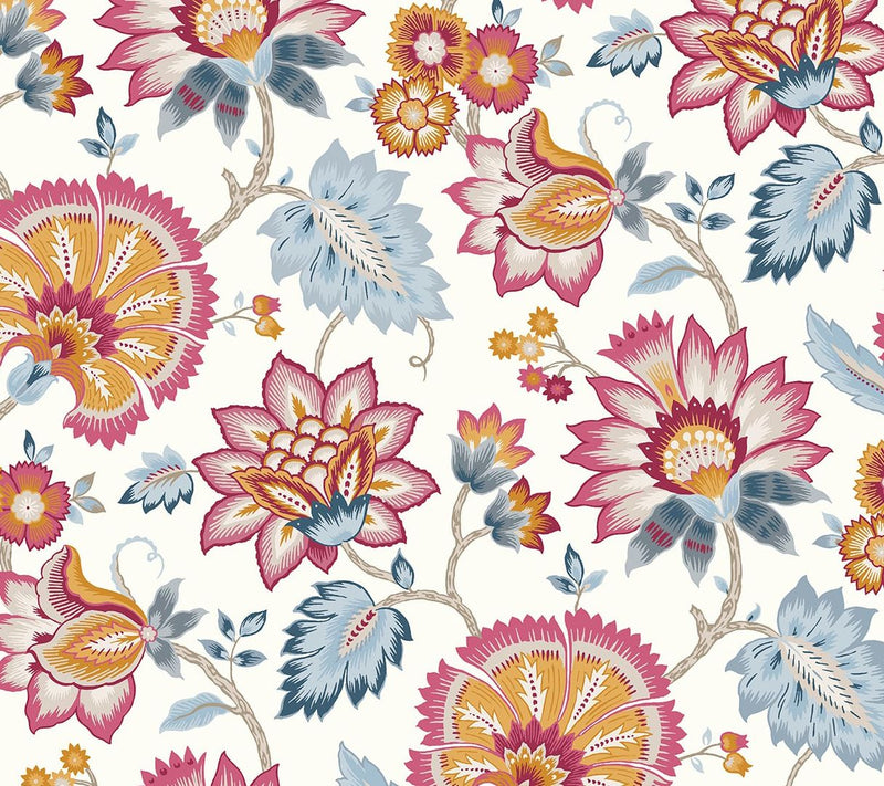 Next Wall Jacobean Blossom Floral Peel and Stick Wallpaper — View 7