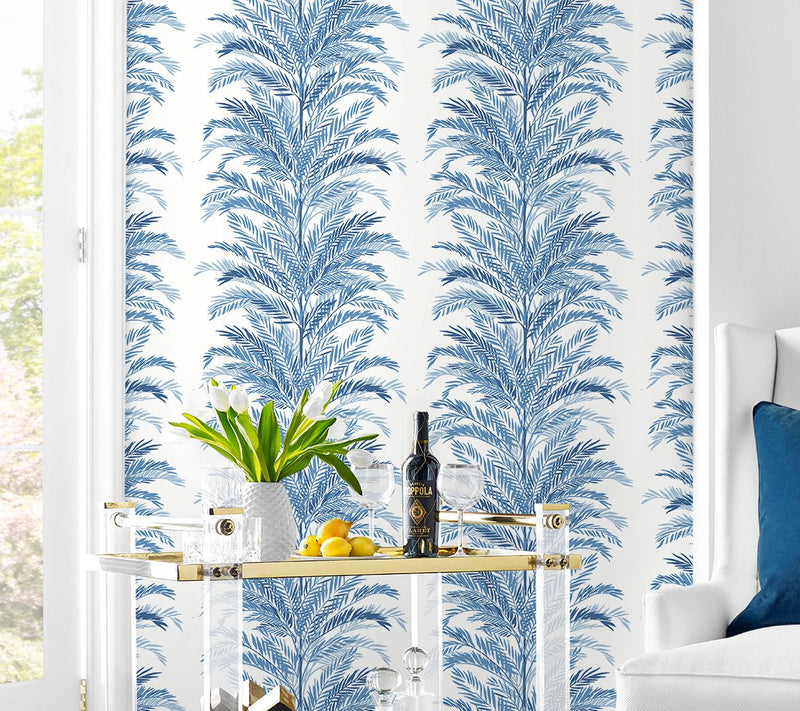 Lillian August Keana Palm Peel and Stick Wallpaper — View 8