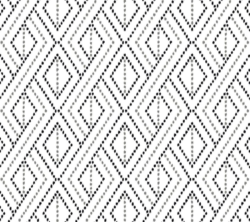 Lillian August Boho Grid Peel and Stick Wallpaper — Main view