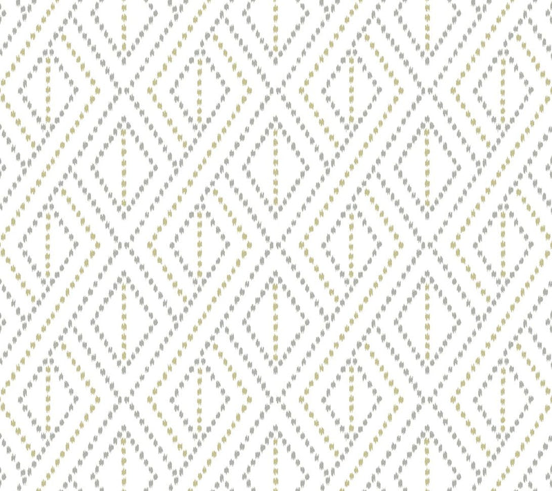 Lillian August Boho Grid Peel and Stick Wallpaper — View 7