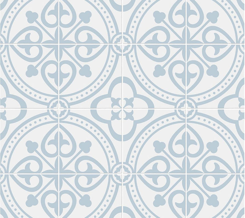 Lillian August Villa Mar Faux Tile Peel and Stick Wallpaper — Main view