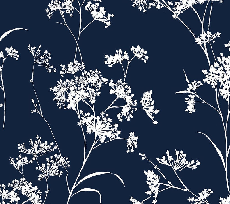 Lillian August Floral Mist Peel and Stick Wallpaper — View 7