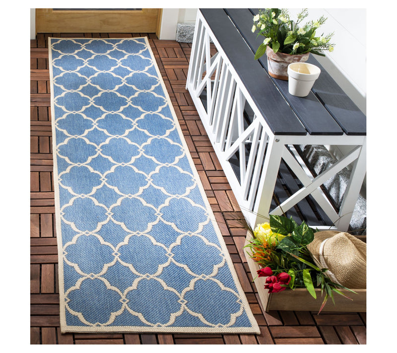 Beach House 125 Collection 2'2" x 8' Outdoor Rug by Valerie — View 12
