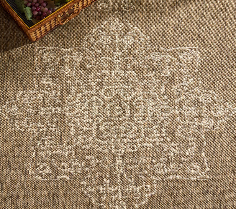 Beach House 180 Collection 4' X 6' Outdoor Rug by Valerie — View 9