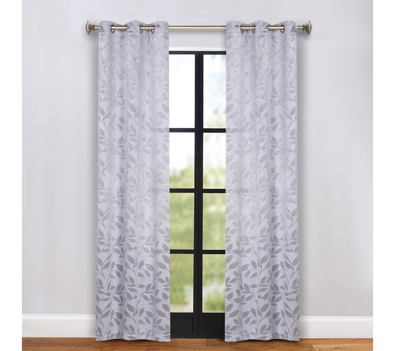 Superior Bohemian Leaves Blackout 2-Piece Curtain Set, 42x84 — View 29