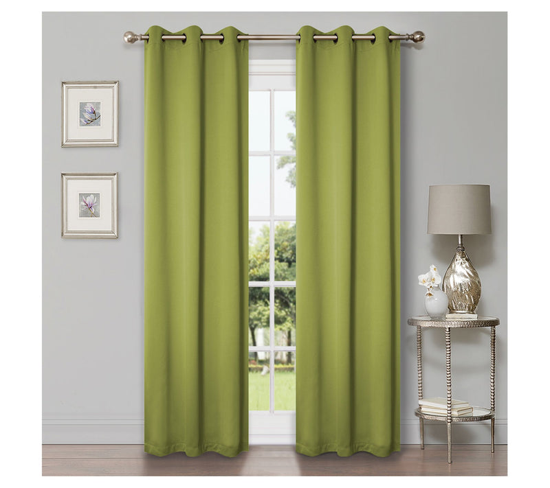 Superior Modern Solid Blackout 2-Piece Curtain Set, 42x84 — View 32
