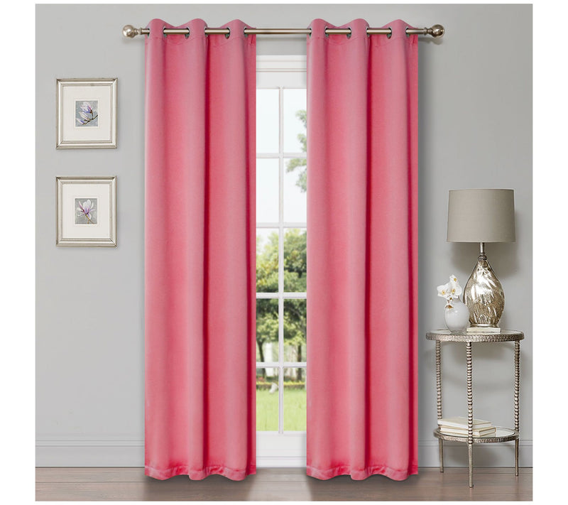 Superior Modern Solid Blackout 2-Piece Curtain Set, 42x84 — View 52