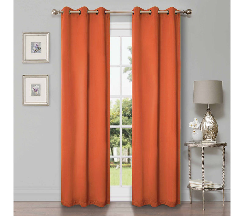 Superior Modern Solid Blackout 2-Piece Curtain Set, 42x84 — View 39