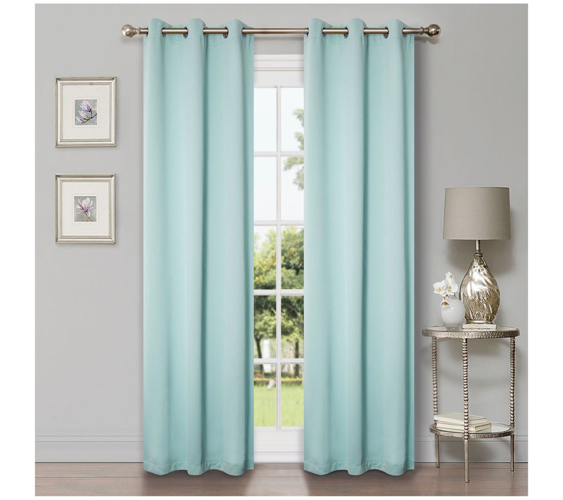 Superior Modern Solid Blackout 2-Piece Curtain Set, 42x84 — View 55