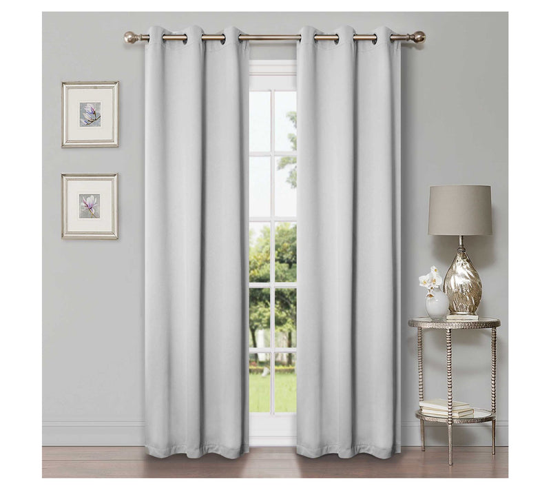 Superior Modern Solid Blackout 2-Piece Curtain Set, 42x84 — View 25