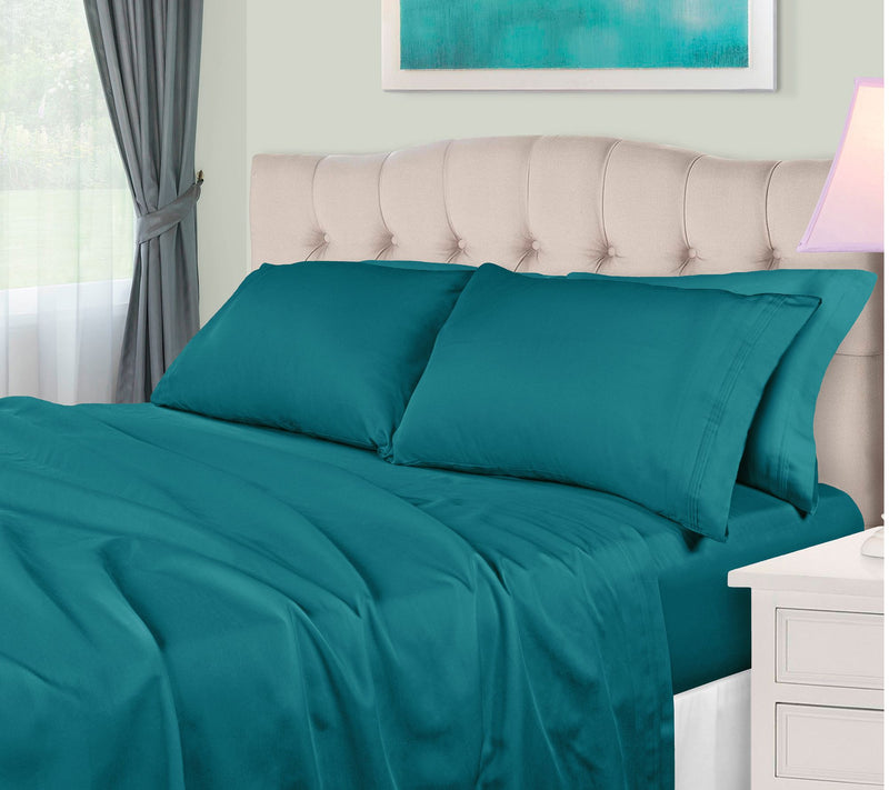 Superior 650TC Egyptian Cotton Deep Pocket Sheets Set,Twin XL — View 3