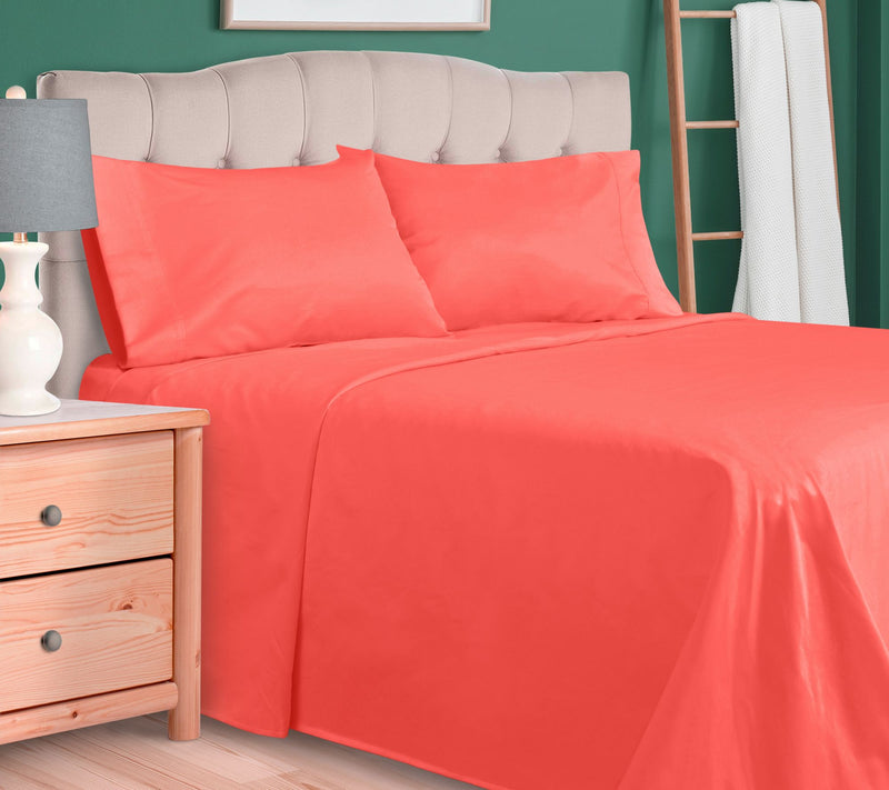 Superior 300 TC Egyptian Cotton Deep Pocket Sheets Set, Full — View 9