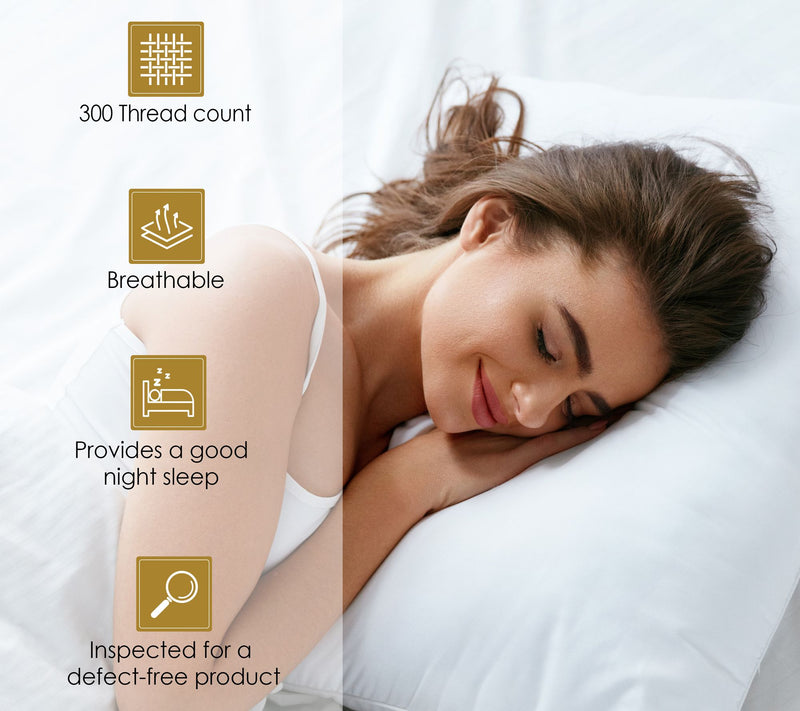 Superior 300 TC Egyptian Cotton Deep Pocket Sheets Set, Full — View 50