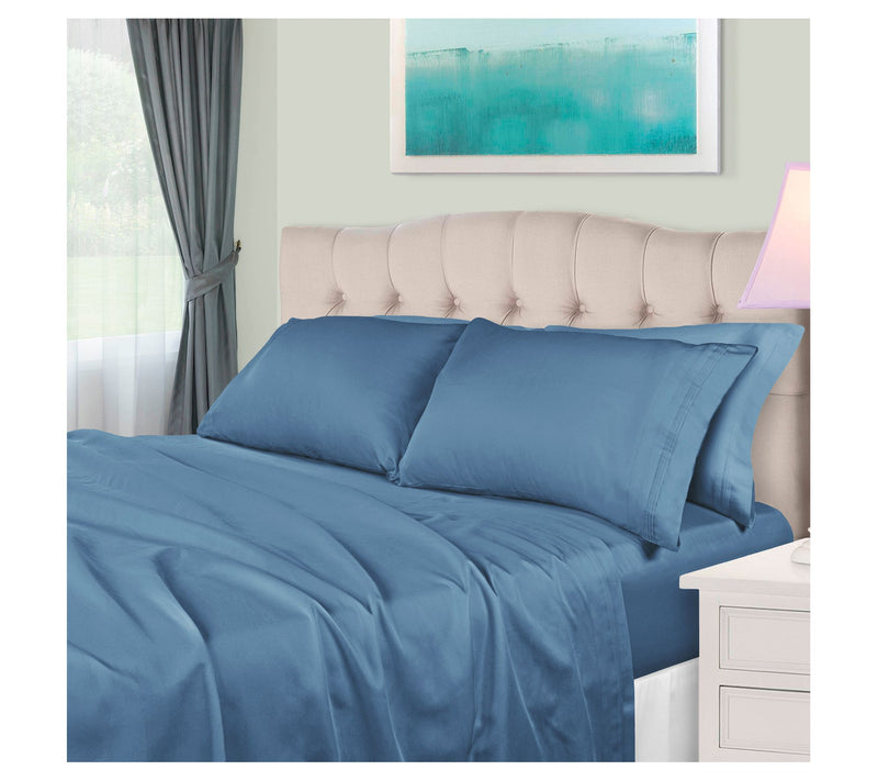 Superior 650TC Egyptian Cotton Sheets, Split King — View 23