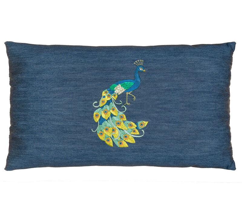 Linum Home Textiles Penelope Denim Pillow Cover — Main view