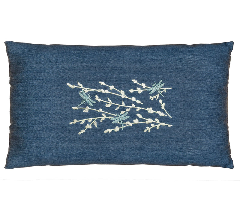 Linum Home Textiles Braelyn Denim Pillow Cover — Main view
