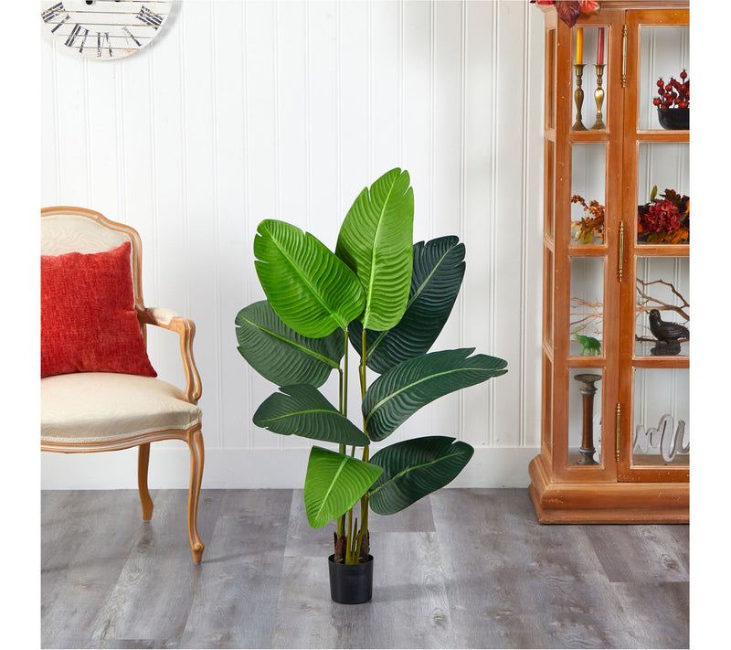 Nearly Natural 3.5' Travelers Palm Artificial Tree — View 4