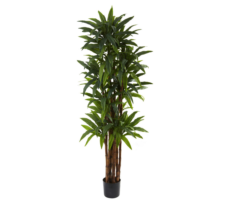 Nearly Natural 6.5' Dracaena Tree — View 3