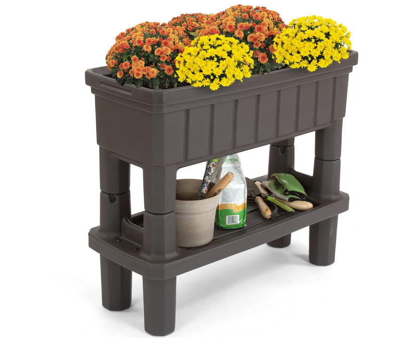 Simplay3 Raised Patio Garden with Storage — View 4