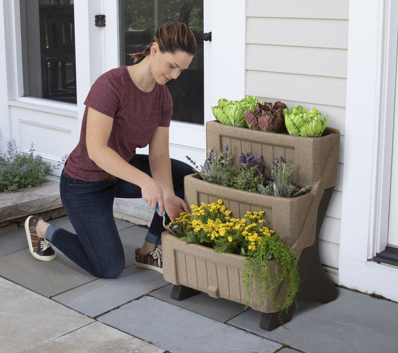 Simplay3 3-Level Herb & Flower Garden Planter — View 8
