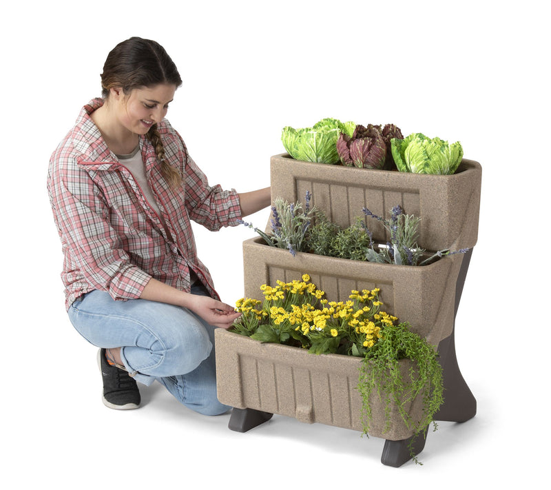 Simplay3 3-Level Herb & Flower Garden Planter — View 9