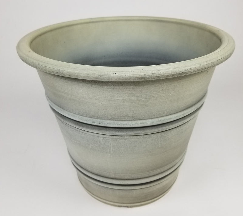 Round Planters Set of 2 Medium - Washed Sandsto ne — View 3