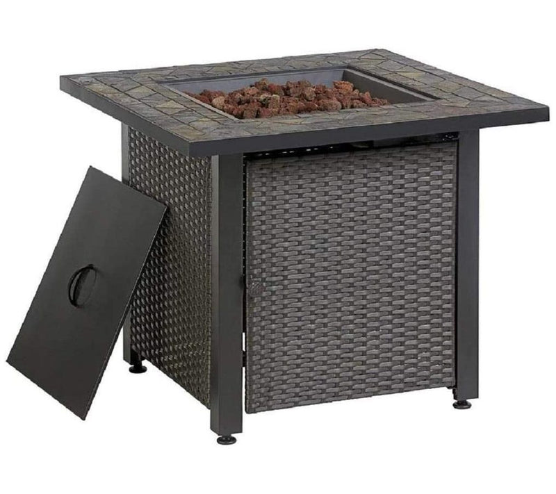 Endless Summer Slate Tile Gas LP Fire Pit — View 3