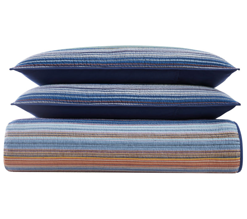 Brooklyn Loom Yarn Dye King Quilt Set — View 11