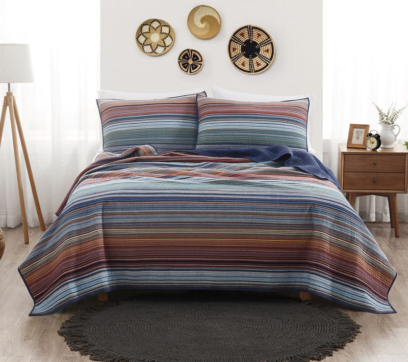 Brooklyn Loom Yarn Dye King Quilt Set — Main view