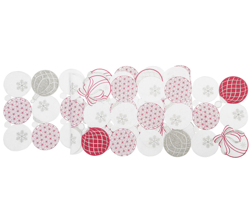 12" x 68" Ornaments Table Runner by Valerie — View 3