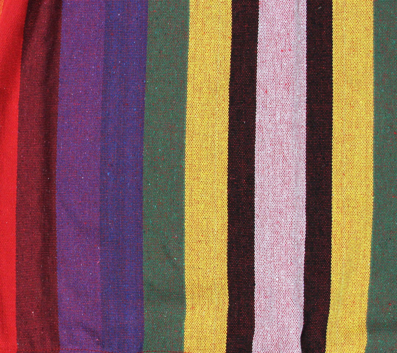 Northlight 76" Striped Woven Cotton Single Brazlian Hammock — View 5