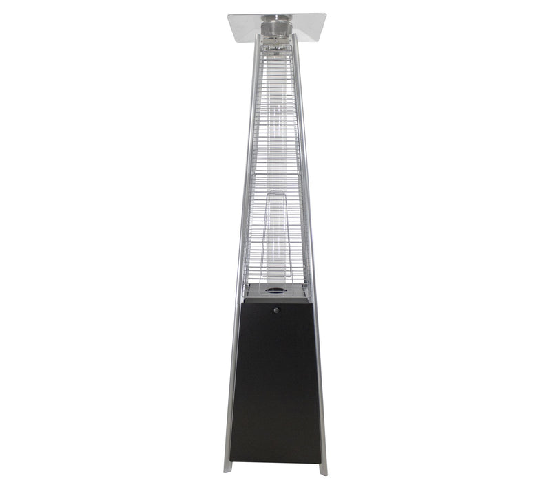 Northlight Pyramid Glass Tube Outdoor Gas PatioHeater — View 5