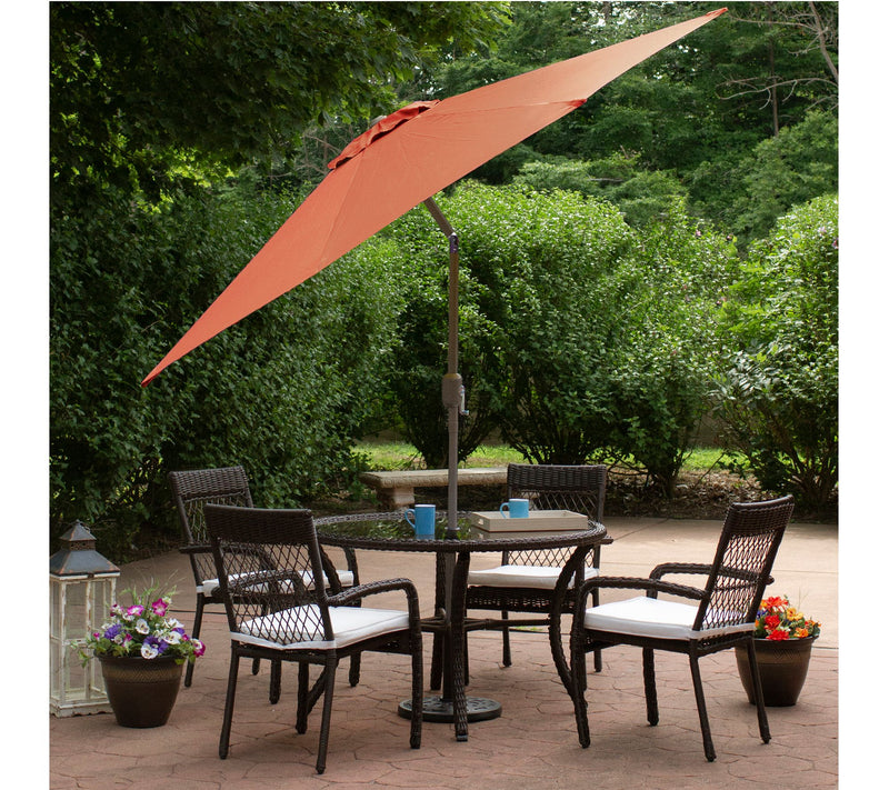 Northlight 9' Outdoor Patio Umbrella w/Hand Crak & Tilt — View 6