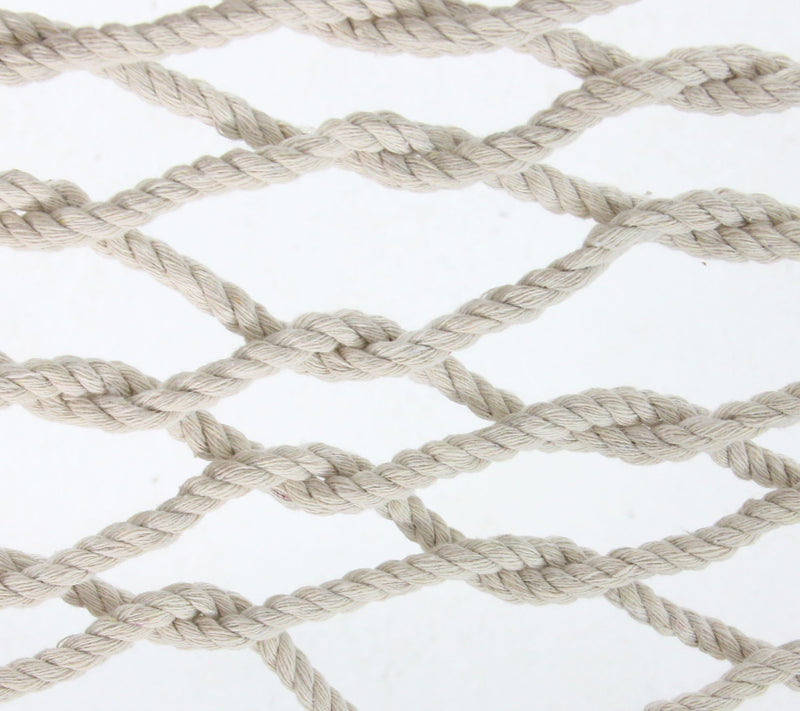 Northlight 78" x 31" Natural Macrame Hammock wih Bars — View 5