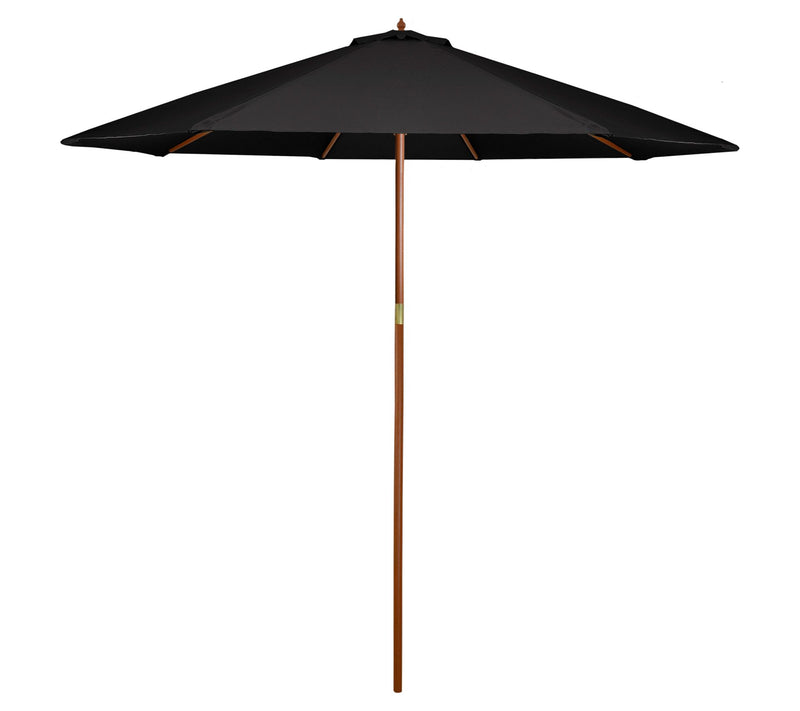 Northlight 9ft Outdoor Patio Market Umbrella w/ooden Pole — Main view