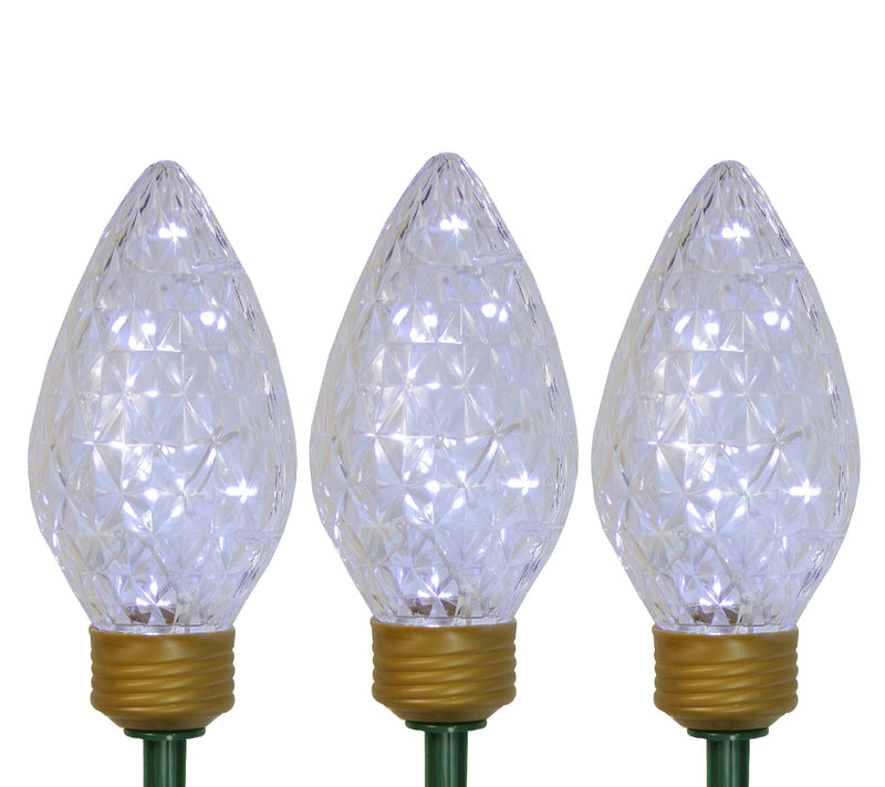 Northlight 3-ct Jumbo C9 Bulb Pathway Marker Lan Stakes — View 3