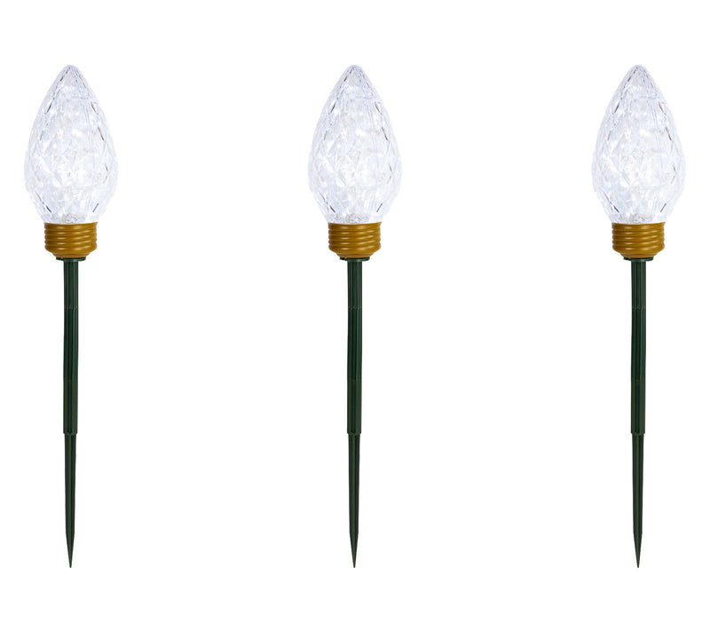 Northlight 3-ct Jumbo C9 Bulb Pathway Marker Lan Stakes — View 7