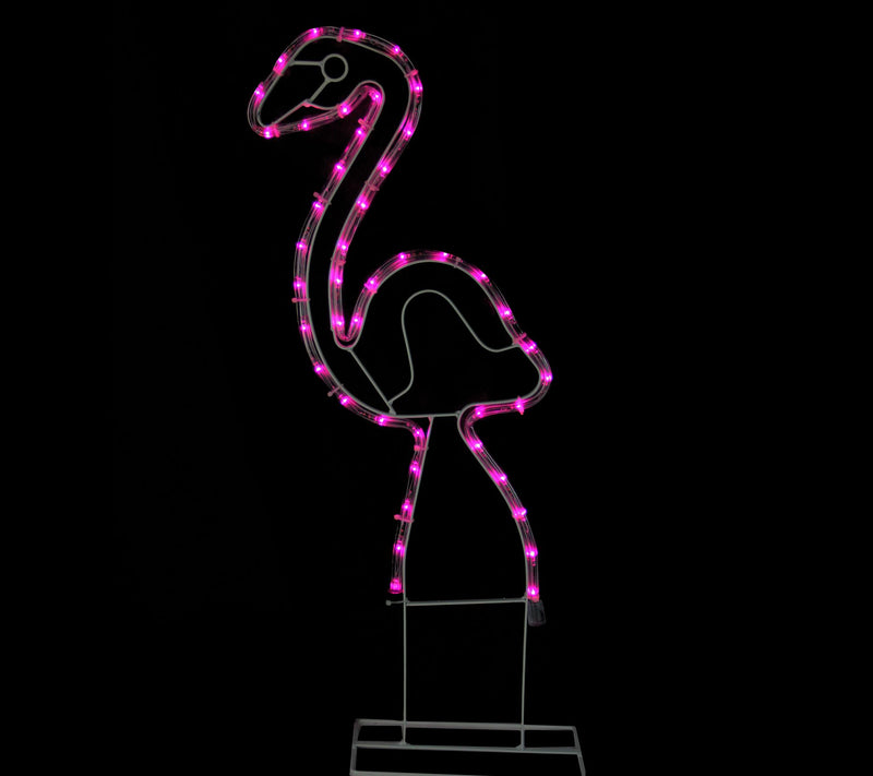 Northlight 24" Flamingo Rope Light Silhouette Decor — View 4