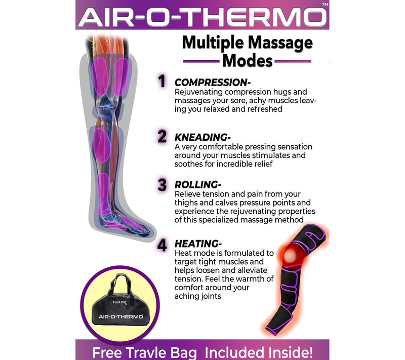 Foot Dr. Air-O-Thermo Full Leg Air CompressionMassager — View 9