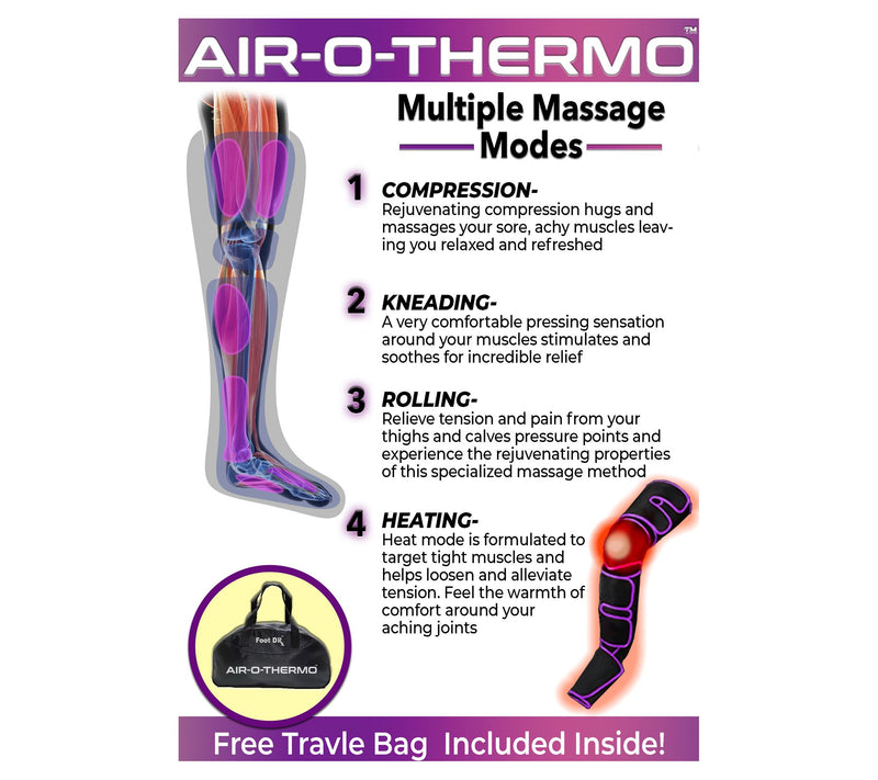 Foot Dr. Air-O-Thermo Full Leg Air CompressionMassager — View 7
