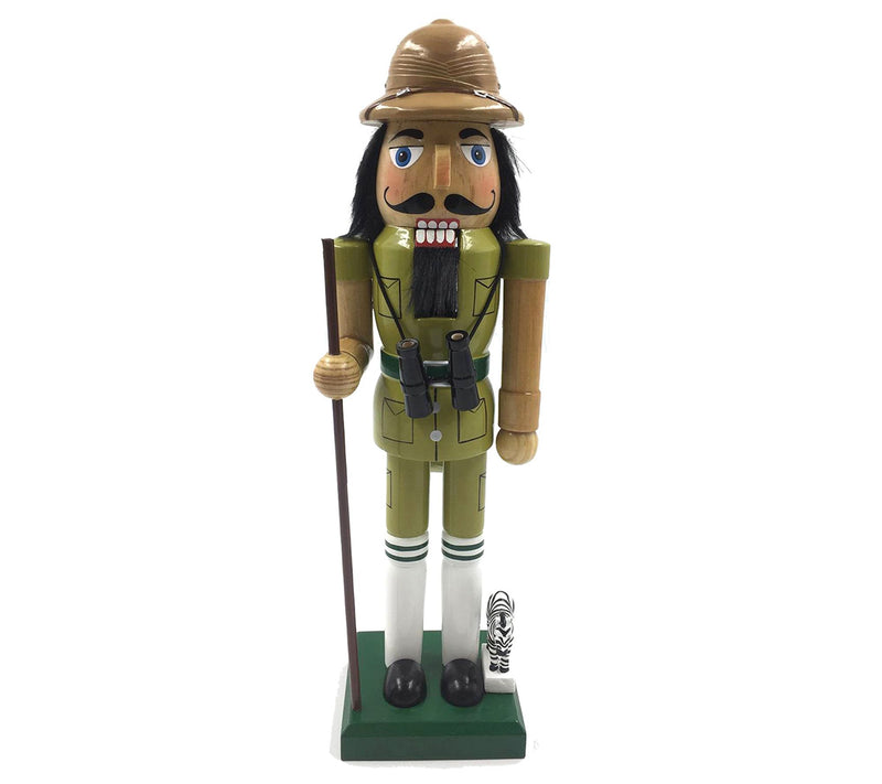 Santa's Workshop 13.5" Safari Nutcracker — View 3