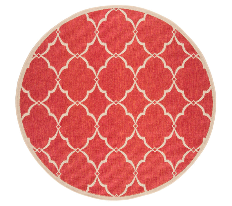 Beach House 125 Col. 6'7" x 6'7" Outdoor Rug by Valerie — View 7