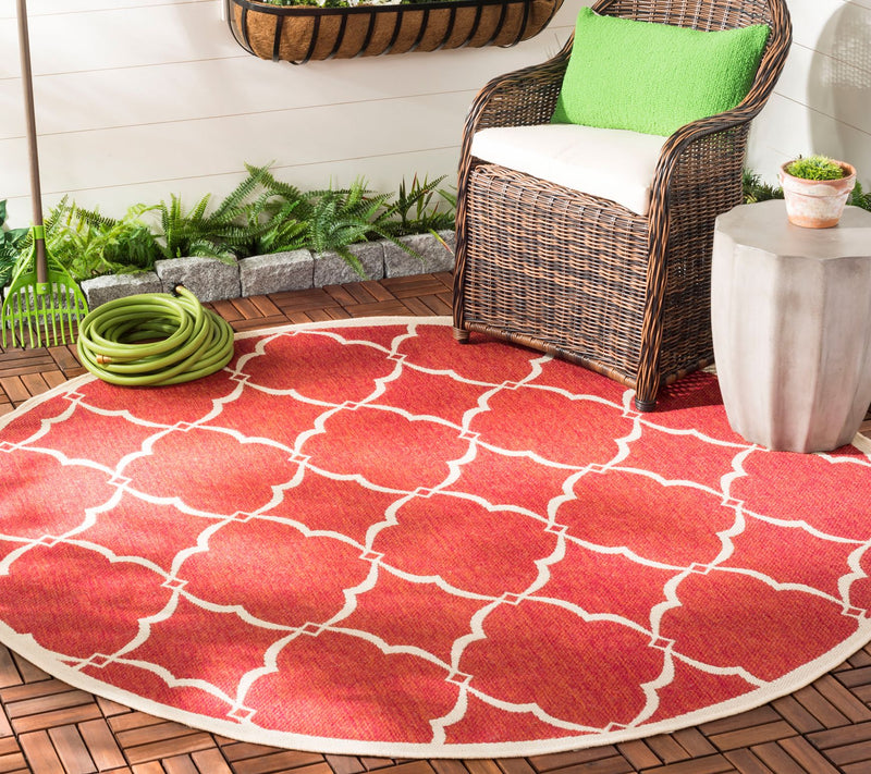 Beach House 125 Col. 6'7" x 6'7" Outdoor Rug by Valerie — View 9