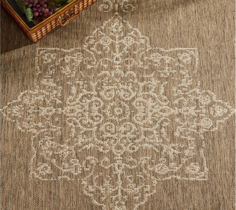 Beach House 180 Col. 5'3" x 7'6" Outdoor Rug byValerie — View 13